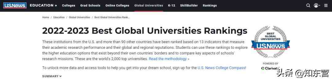 世界大学排行榜2023（世界大学排行榜2023年最新）