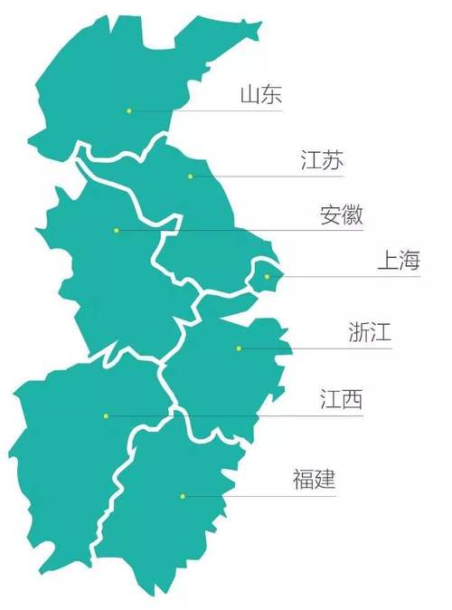 华东北部包括哪几个省（华东华北分布）