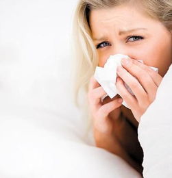 过敏性鼻炎的症状表现:全身不适、畏寒、发热、食欲不振、头痛等
