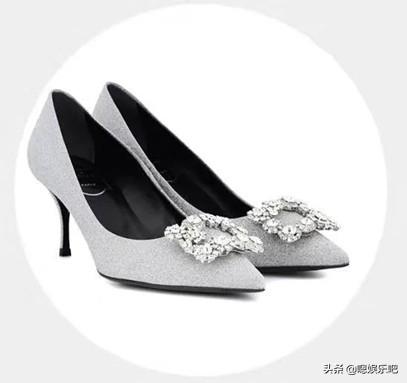 angelababy水晶婚鞋