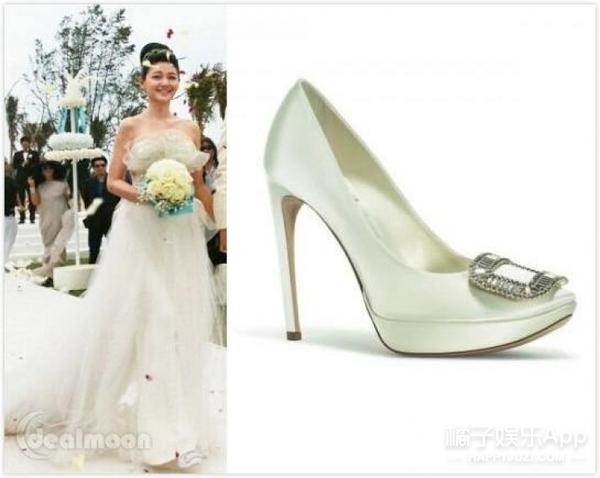 女明星穿的婚鞋都是啥牌子(明星结婚穿的婚鞋)